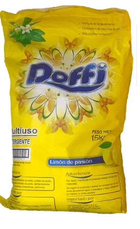 Detergente saco x 15 Kg
