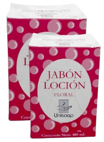 JABON LIQUIDO LOCION FLORAL 800 ML