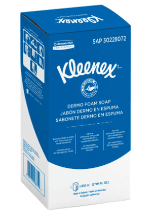 Jabón Espuma Dermo Kleenex X 800 ML