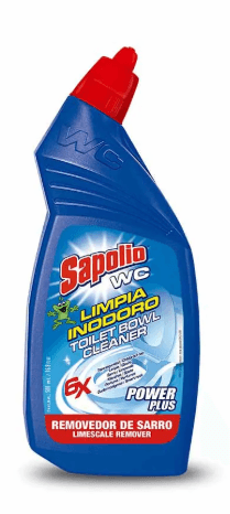 Pato limpia inodoro sapolio