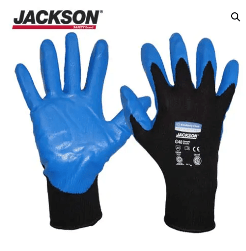 GUANTE JACKSON G40 NITRILO AZUL