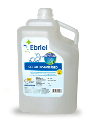 Alcohol gel bac