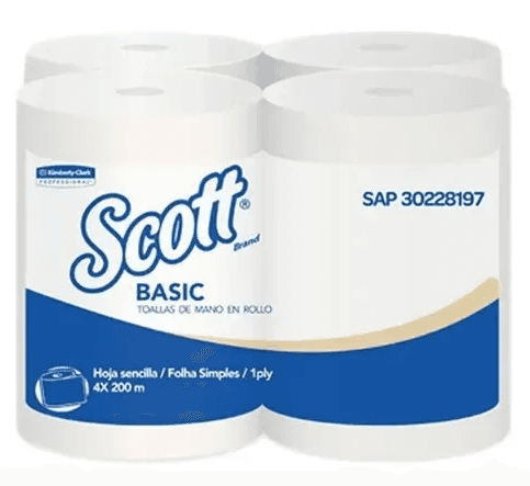 Papel toalla scott